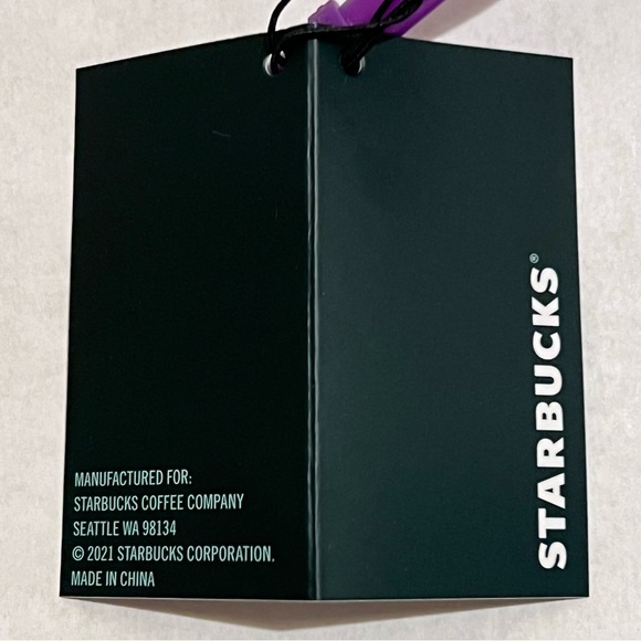 Starbucks 2023 Sign Language Cold Cup with Straw Purple 24oz - Picture 4 of 13